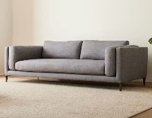 4 PS Sofa with Metal Legs Normal Paint