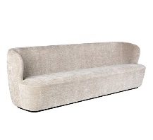 4 PS Sofa 260 cm to 310 cm with Wooden Base