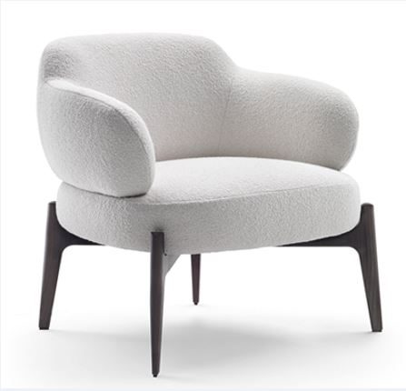 ArmChair Solid Legs (Beech) Wooden Legs + Frame