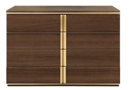 Normal Dresser with (Any Paint Color) and Veneer + Groove Handle