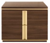 Normal Night-Sand with (Any Paint Color) and Veneer + Groove Handle