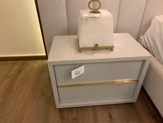Night-Stand Normal Size / No Veneer/ All Paint + Stainless