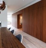 Plain Wall Decoration Veneered (Walnut / Oak)