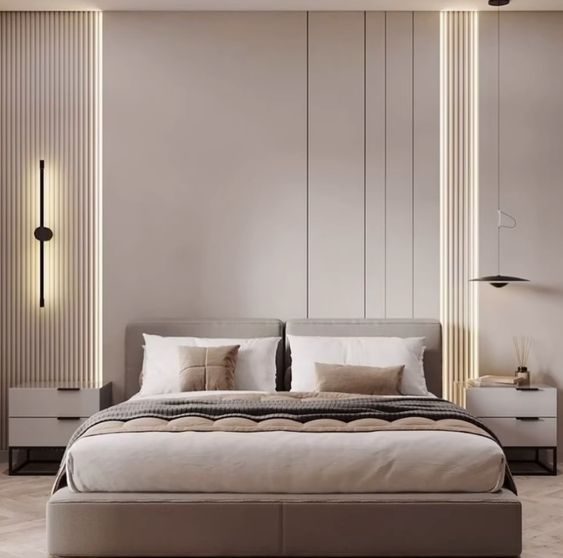 Wall Decoration Louvers Painted Matt Color or 30% Glossy