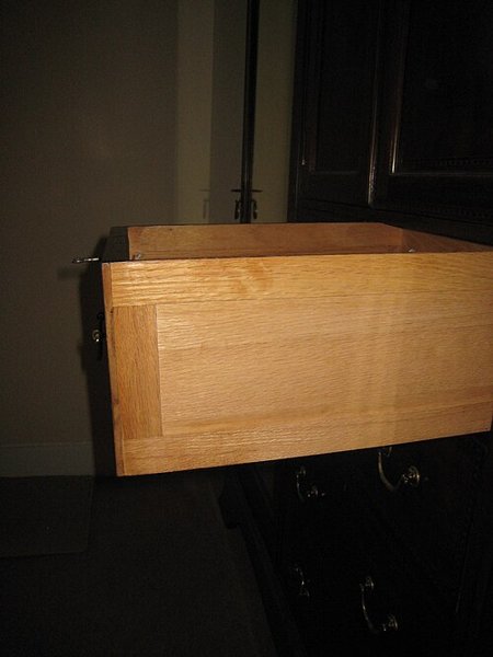 Single Drawer Inside the Closet